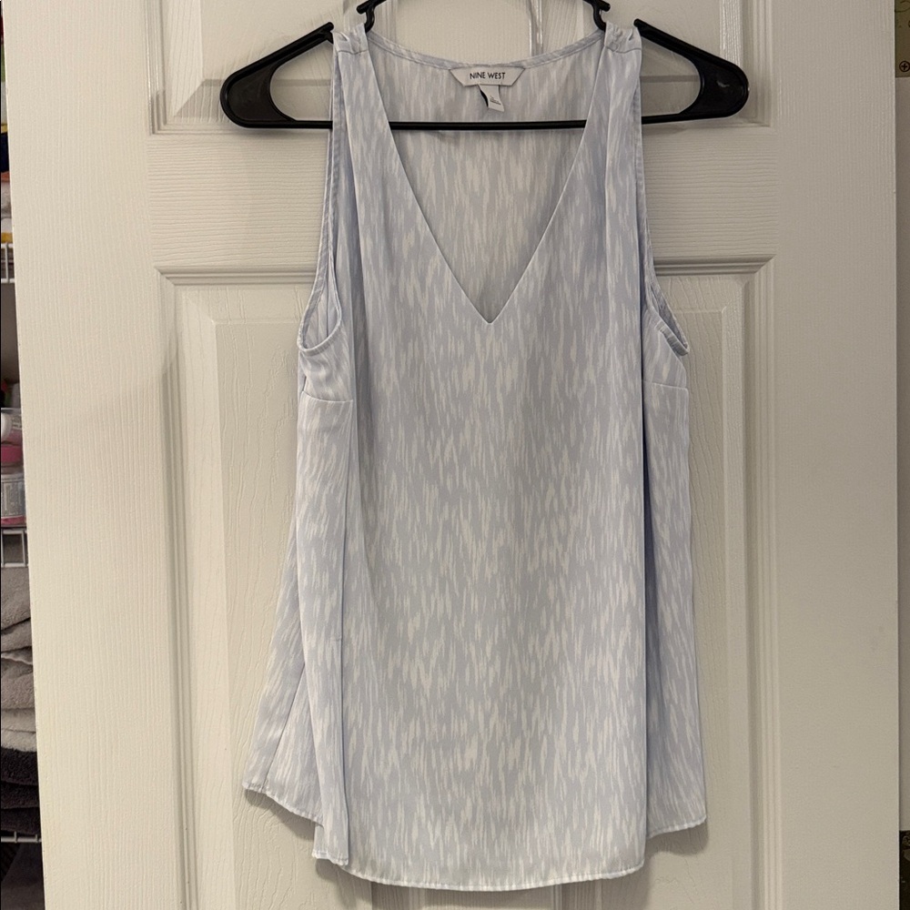 Nine West V-Neck Tank Top - Large